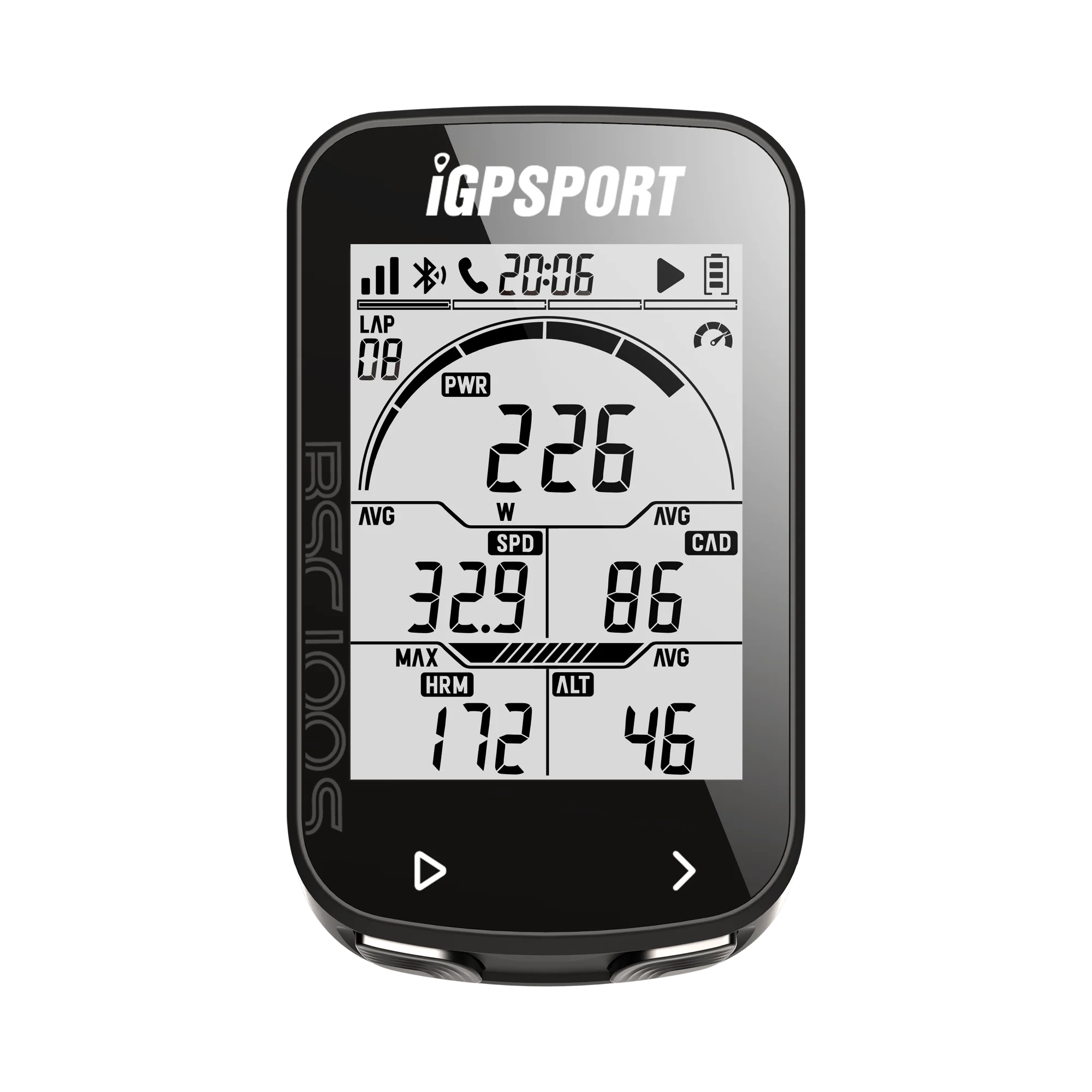 Wireless GPS Bike Computer